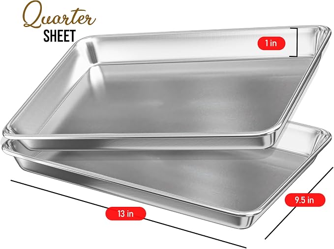 Eatex Aluminum Baking Sheet Set - Image 2