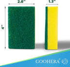 Heavy Duty Scrub Sponge for Cookware, Dual-Sided Cleaning Pot Scrubber - Image 2