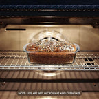 Razab LARGE 7.6 Cups/1800 ML/1.9 Qt Glass Loaf Pan - Image 4