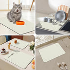 Bloss Coffee Mat / Drying Mat Off White, Absorbent / Hides Stains / Rubber - Image 7