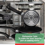 T-fal Initiatives Nonstick Cookware Set 18 Piece, Oven Broiler Safe 350F - Image 6