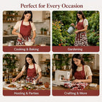 Cute Floral Aprons for Women - Image 6