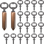 Metal Bottle Opener Kit, DIY Beer Opener Hardware DIY Craft Handmade Wood by Yugada