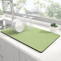 Rnivvi Dish Drying Mat for Kitchen Counter, 12 x 19" Super Absorbent Drainer by Rnivvi