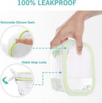 Vtopmart 8 Pack Glass Food Storage Containers - Image 6