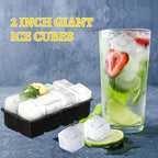 Samuelworld Premium Ice Tray Combo, Large Ice Sphere Maker & Giant Ice Cube - Image 5