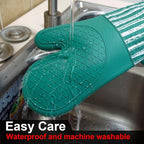 Alselo Silicone Oven Mitts Heat Resistant 932℉ - Image 7