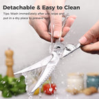 Sunnecko Heavy Duty Kitchen Scissors - Image 5