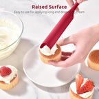 U-Taste Silicone Jar Spatula for Sourdough Starter: Long Skinny Food-Grade Jam - Image 8