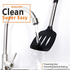 Silicone Cooking Utensil Set, BPA Free Heat Resistant Kitchen Tools - Image 7