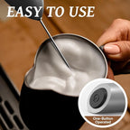 SIMPLETASTE Milk Frother Handheld Electric Foam Maker, Drink Mixer - Image 2