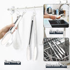 TeamFar Kitchen Tongs, Heat Resistant Silicone Tongs, Locking Design & - Image 5