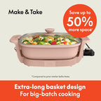 bella Make & Take Electric Skillet, Fits-anywhere™ kitchenware, EverGood™ - Image 2