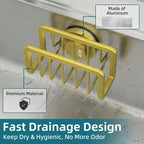 TAILI Sink Caddy with Strong Suction Cup, Sponge Holder - Image 4