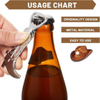 Hortsun 36 Sets Cowboy Boot Bottle Openers Baby Shower Bottle Opener Favors - Image 4