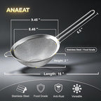 Anaeat Fine Mesh Strainers - Image 7