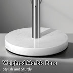 YIGII Heavy Marble Base Paper Towel Holder Countertop - Image 3