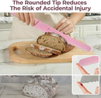 CoquusAid Upgrade Bread Knife for Homemade Bread, World‘s 1st Double Serrated - Image 6
