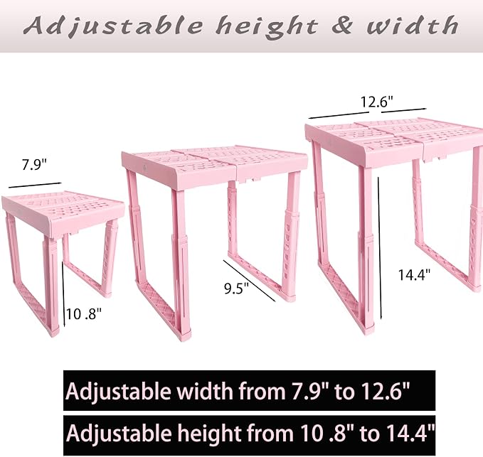 Svartur Locker Shelf Adjustable Height and Width, Locker Shelves - Image 3