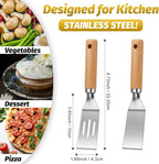 Patelai 2 Pack Small Spatula Mini Serving Brownie Spatula - Image 2