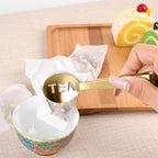 2Pcs Gold & 2Pcs Silver Tea Bag Squeezer, Stainless Steel Clip On Strainer - Image 2