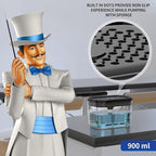 MR.SIGA Dish Soap Dispenser for Kitchen, 2 in 1 Premium Sponge Holder, - Image 2
