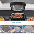 Replacement Splatter Shield and 3PCS Grill Mat - Image 5