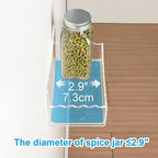 6 inch Spice Rack Wall Mounted, 4 Pack Spice Organizer Shelf - Image 3