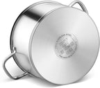 LIANYU Stainless Steel Stock Pot, 8 QT Large Soup Pot - Image 9