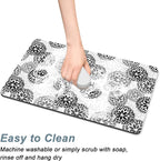 Rnivvi Coffee Mat, Hide Stain Rubber Backed Absorbent Dish Drying Pad - Image 5