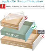 Vtopmart 12 Pack Drawer Dividers - Image 2