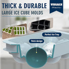 Large Ice Ball Maker Mold, 1.9" Round Ice Cube Mold - Image 6