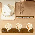 Brvclon Manual Bread Slicer Adjustable Thickness, Hand Crank Bread Slicer - Image 3