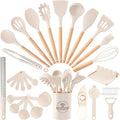 Astercook Kitchen Utensils set, 446°F Heat Resistant Food Grade Utensil Sets by Astercook