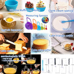Cake Decorating Kit Cake Decorating Supplies, 66 Icing Piping Nozzles, Cake - Image 5
