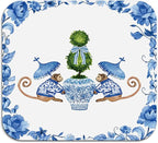 Chinoiserie Dish Drying Mat by Unknown