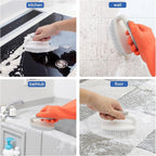 Scrub Brushes for Cleaning Bathtub Scrubber Heavy Duty Scrub Brush - Image 5