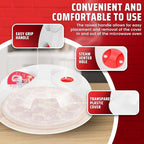 Flexzion 2 Pack 10 Inch Small Microwave Splatter Cover - Image 7