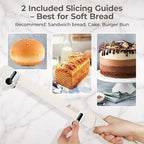 CoquusAid Upgrade Bread Knife for Homemade Bread, World‘s 1st Double Serrated - Image 7