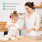 3 Pcs Silicone Jar Spatula Set, Sourdough Spurtle, Jar Scraper, Long Handle - Image 7