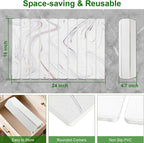 Large Stone Drying Mat for Kitchen Counter, Collapsible Stone Dish Drying Mats - Image 2