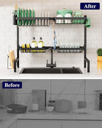 Kitsure Over The Sink Dish Drying Rack - Image 8