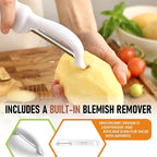 Spring Chef Premium Swivel Vegetable Peeler, Comfrotable Handle and Ultra Sharp - Image 5