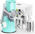 Cheese Grater Hand Crank, Rotary Cheese Shredder by Nexsujo