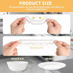 200 Bowl Covers Shower Caps for Sourdough Bread Proofing Large Elastic Reusable - Image 2