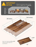 Tinamo Acacia Wooden Spice Rack Organizer - Image 2