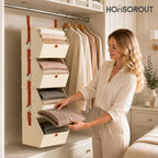 Homsorout Hanging Closet Organizer 4 Tier - Image 6