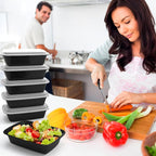 RANLITTLE Meal Prep Containers Reusable 38oz - Image 5