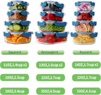 HOMBERKING 24pc Glass Food Storage Containers - Image 3