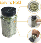 12 Pack 16 oz Clear Plastic Spice Jars - Image 3